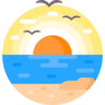 sunset / moon logo for theme change