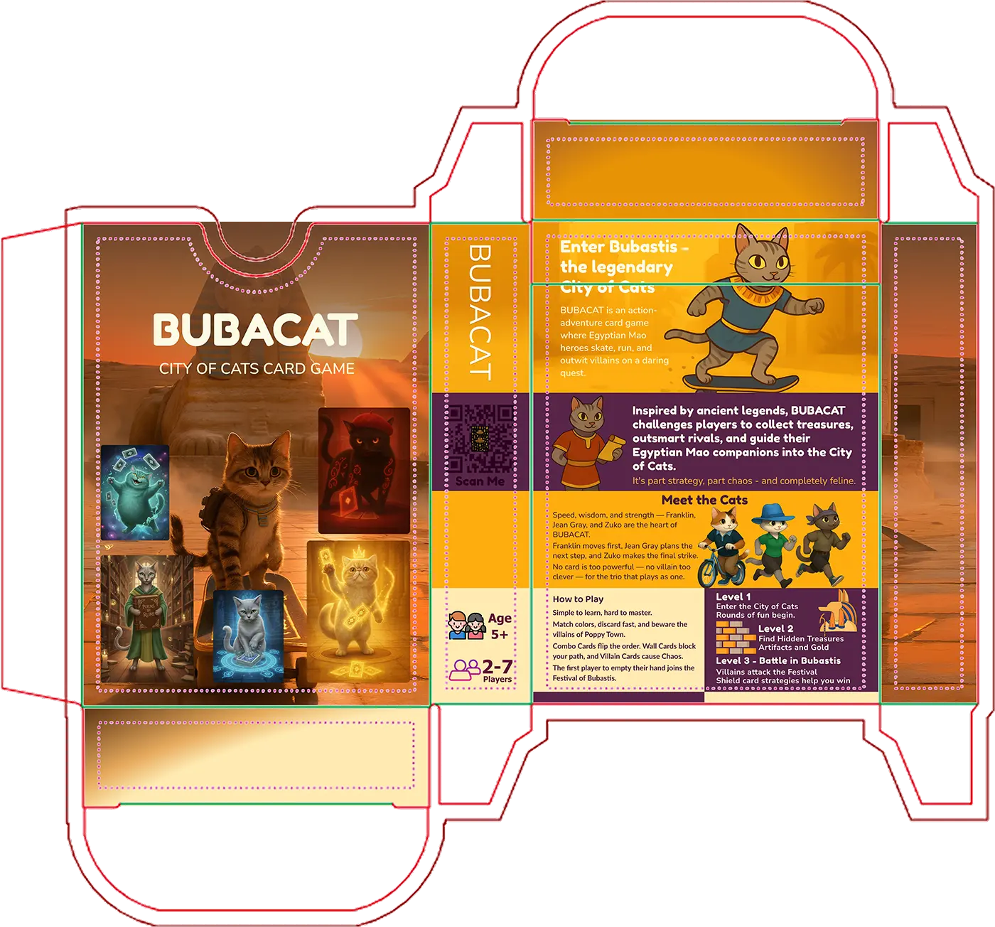 BubacatCity Box Design